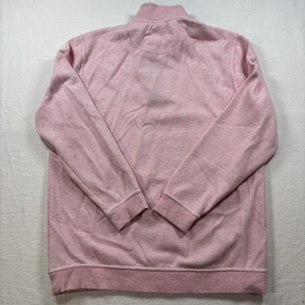 Walter Hagen Performance 11 Classic Quarter Zip Golf Pullover Pink Large - Picture 3 of 8
